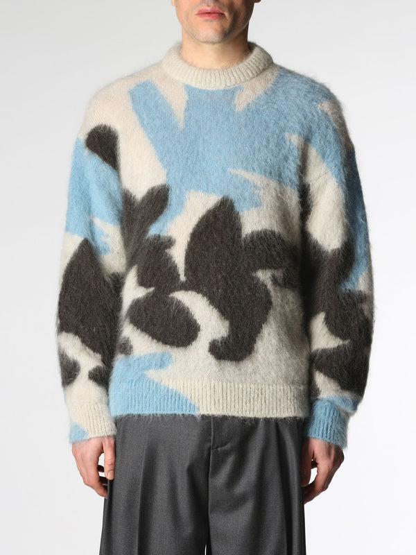 Girocollo Intarsiato Ikebana