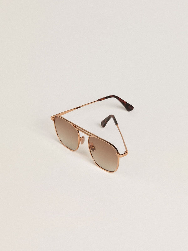 Golden Unisex Sunglasses