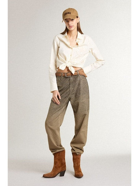 Journey W's Pant Kim Cotton Denim Full Sky Wash with Crystall Degrade'