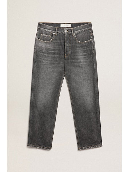 M'S Pant Cory Loose Skate Medium Washed Denim