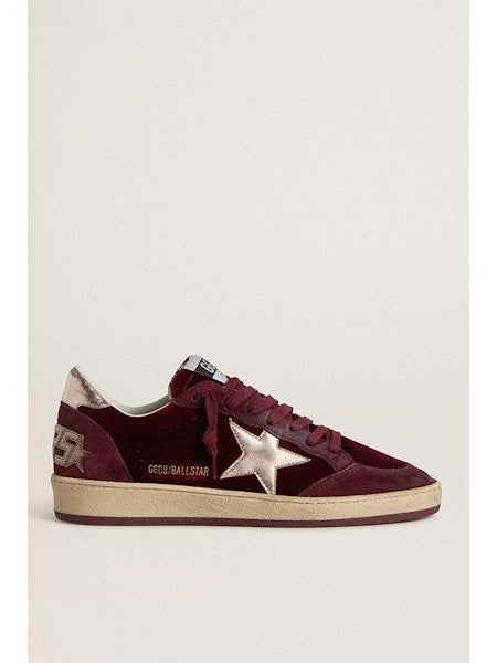 Ballstar Velvet Upper Suede Toe and Spur Laminated Star and Heel