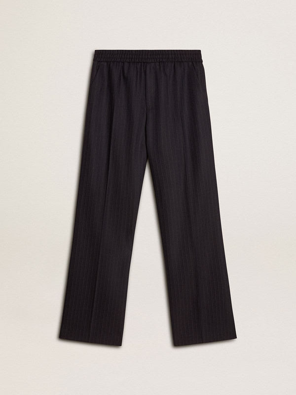 journey M's Wide Jogging pant pinstripe Wool