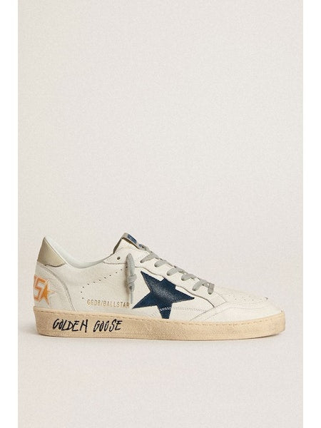 Ballstar Nappa Upper Toe and Spur Suede Star Leather Heel