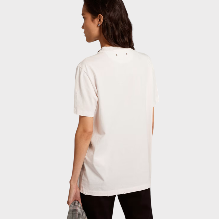 GOLDEN GOOSE T-shirt With Cabochon Crystals - immagine 2