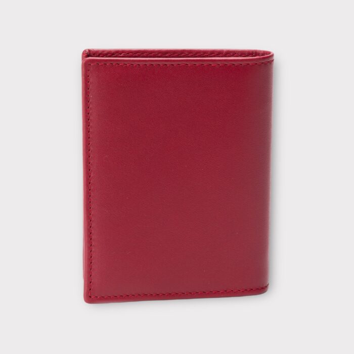 COMME DES GARÇONS Classic Leather Bifold Wallet RED