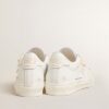 GOLDEN GOOSE MatchStar Sneakers in White Shiny Leather Upper - immagine 4