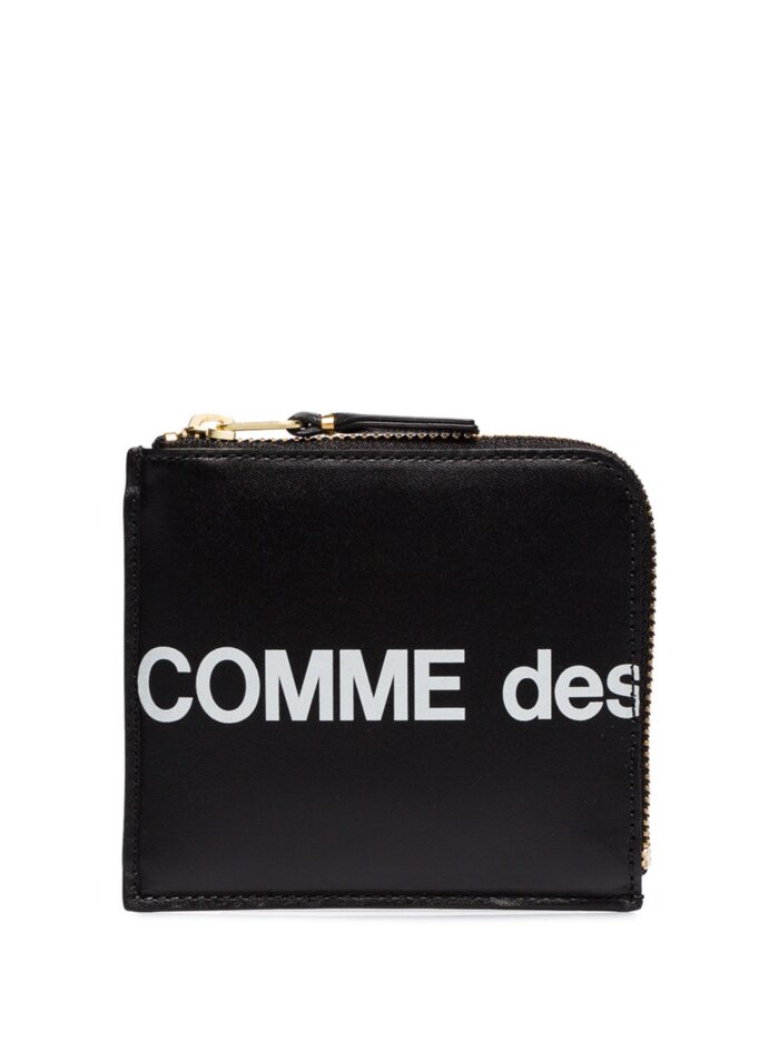 COMME DES GARÇONS Huge Logo Zip Around Wallet