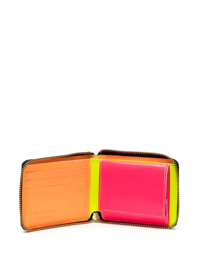 COMME DES GARÇONS Super Fluo Full Zip Around Wallet - immagine 3