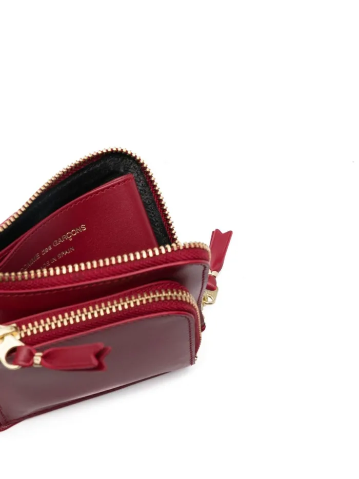 COMME DES GARÇONS Outside Pocket Zip Around Wallet - immagine 3
