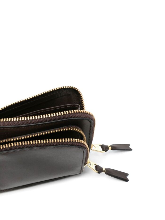 COMME DES GARÇONS Outside Pocket Zip Around Wallet - immagine 3