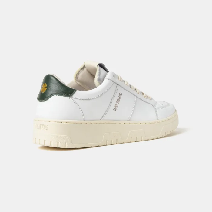 SAINT SNEAKERS Golf M White with Green Heel Tab - immagine 2