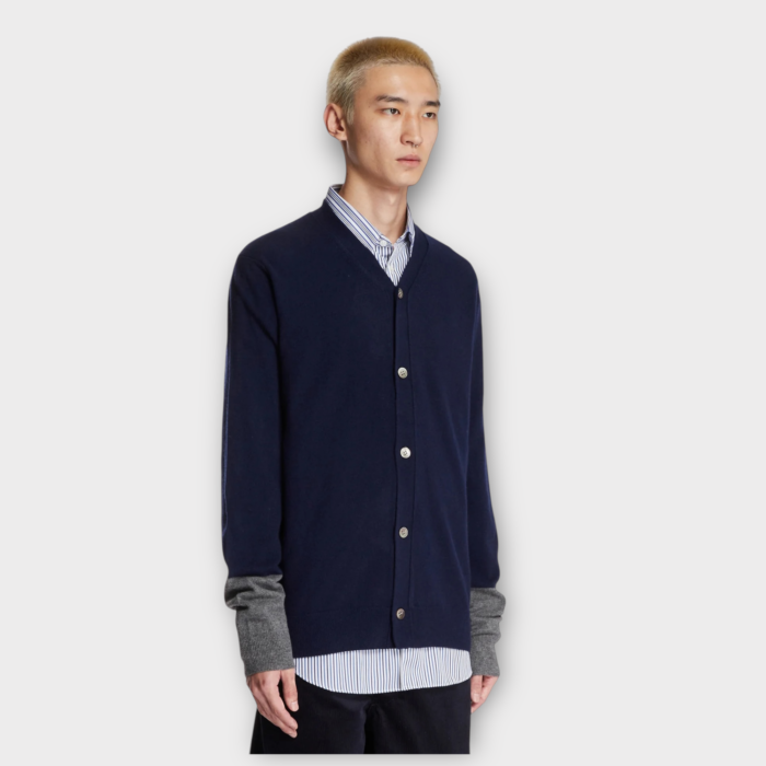 COMME DES GARÇONS Men’s V-Neck Cardigan - immagine 2