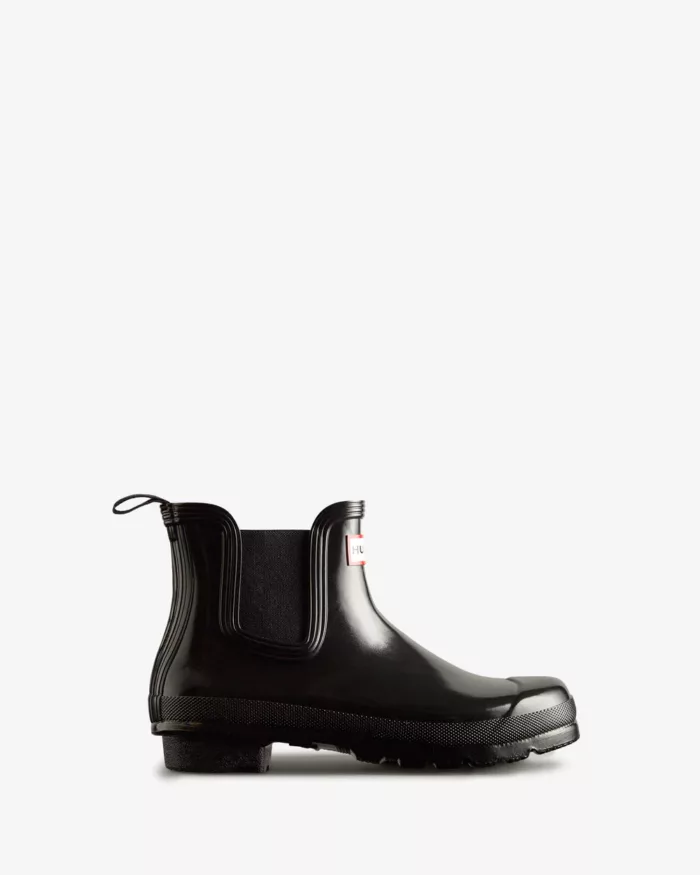HUNTER Woman's Original Gloss Chelsea Boots