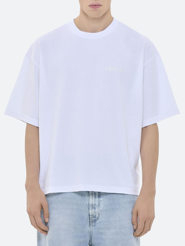 CYCLE Over Printed T-Shirt