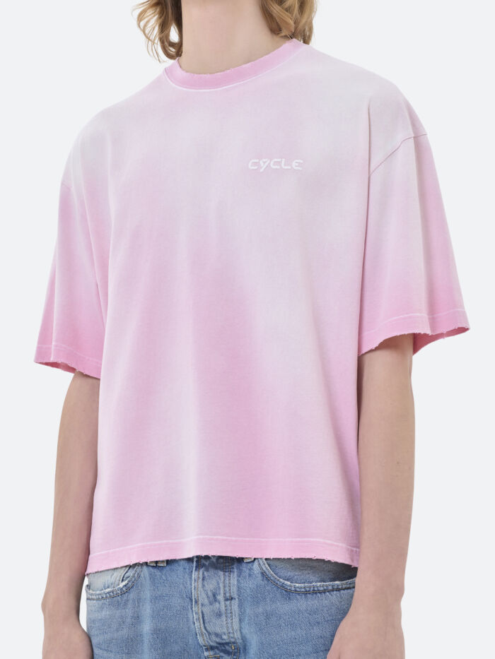 CYCLE Over Printed T-Shirt Solar