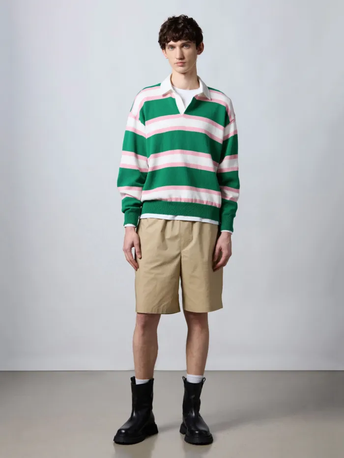 ROBERTO COLLINA Stripes Polo Comfy Fit