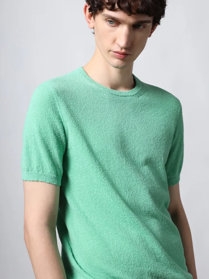 ROBERTO COLLINA Sponge Effect T-Shirt - immagine 4