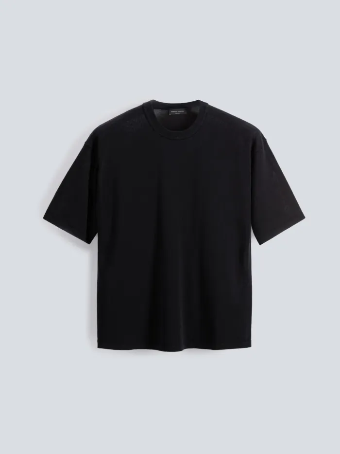 ROBERTO COLLINA Boxy Cotton T-Shirt