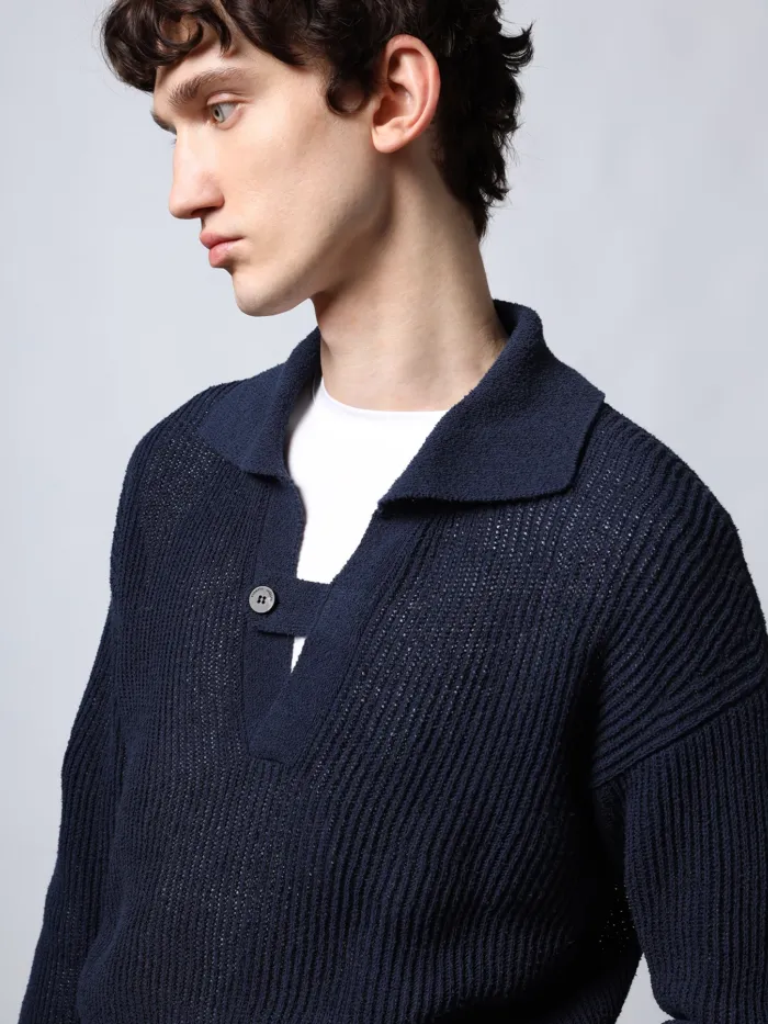 ROBERTO COLLINA Fisherman Polo Comfy Fit - immagine 3