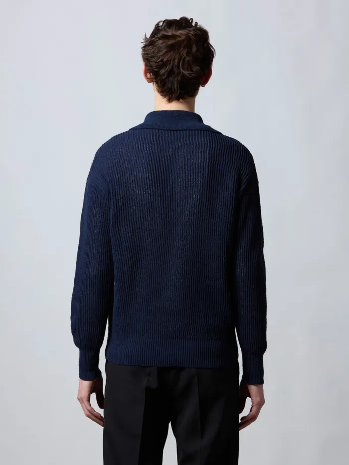 ROBERTO COLLINA Fisherman Polo Comfy Fit - immagine 4