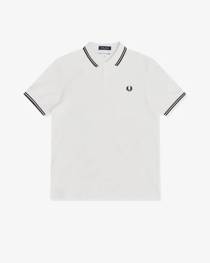 COMME DES GARÇONS Fred Perry Men's Strong Will Polo Shirt - immagine 5