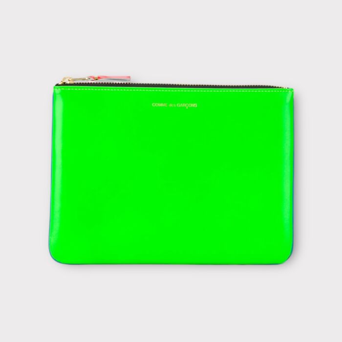 COMME DES GARÇONS Super Fluo Zip Pouch