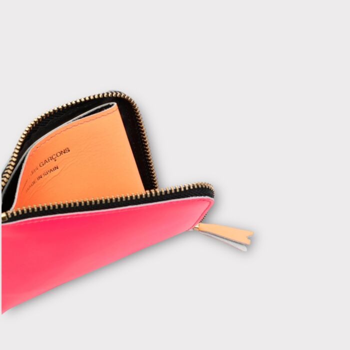 COMME DES GARÇONS Super Fluo Zip Around Wallet - immagine 3