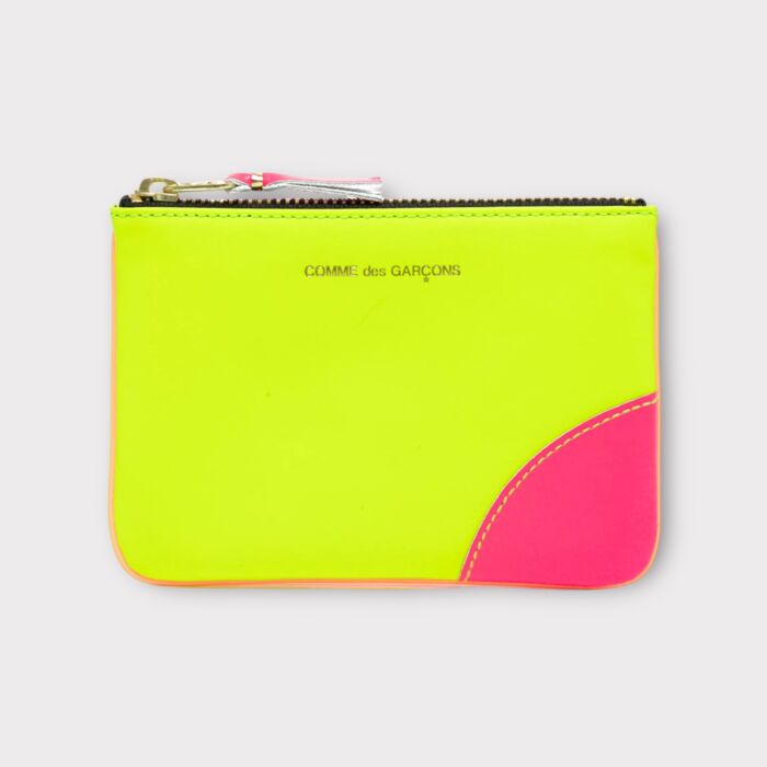 COMME DES GARÇONS Super Fluo Zip Pouch